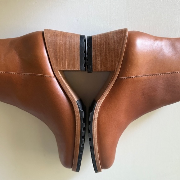 NWOB Portland Leather Patina Women's Tan Ankle Boots size 11 - Picture 7 of 9